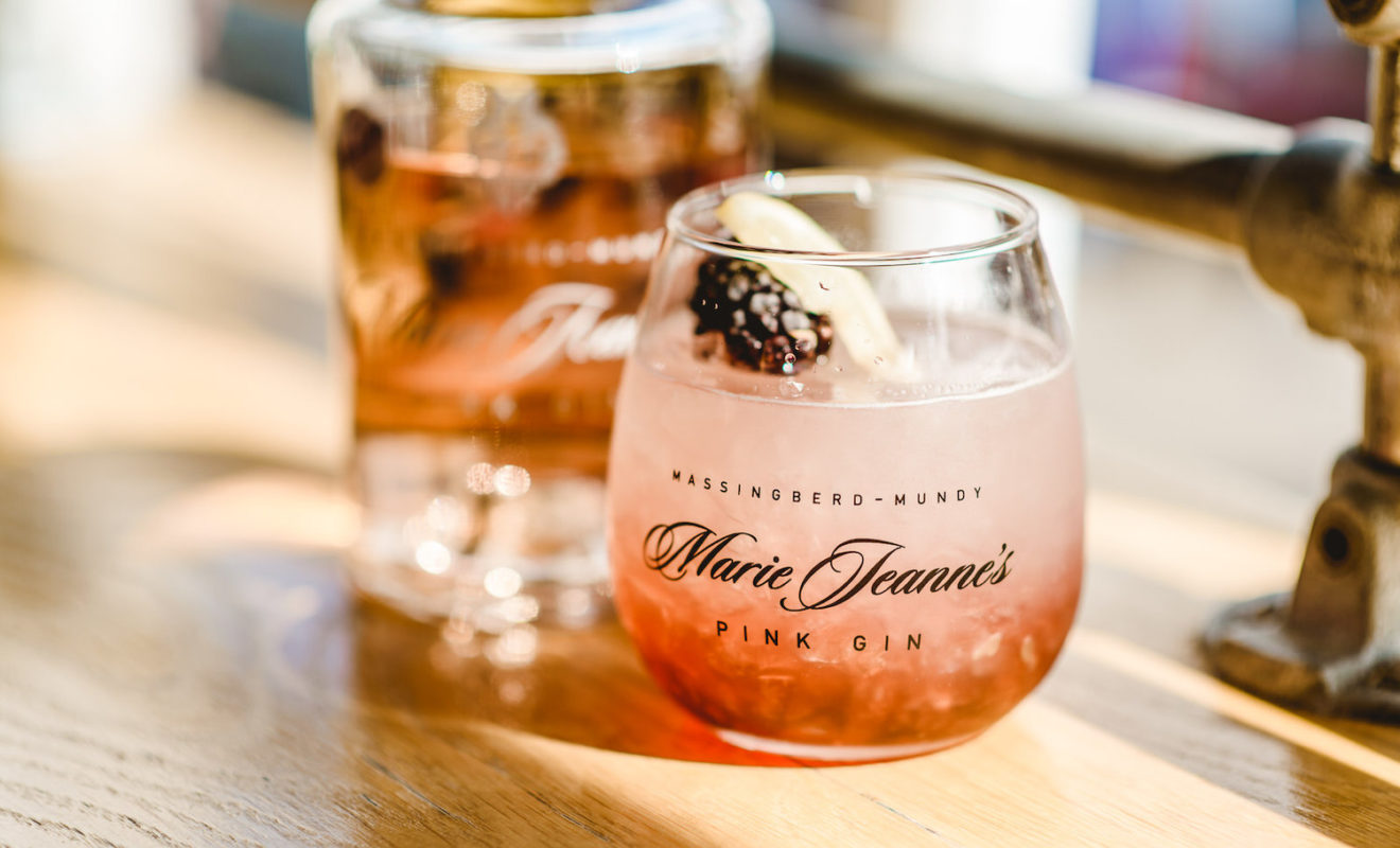 Massingberd Mundy Pink Gin In A Glass