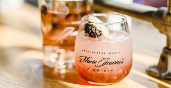Massingberd Mundy Pink Gin In A Glass