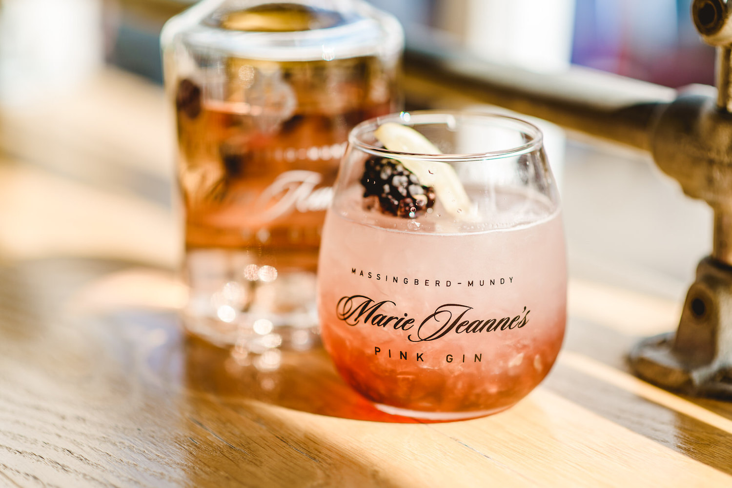 Massingberd Mundy Pink Gin In A Glass