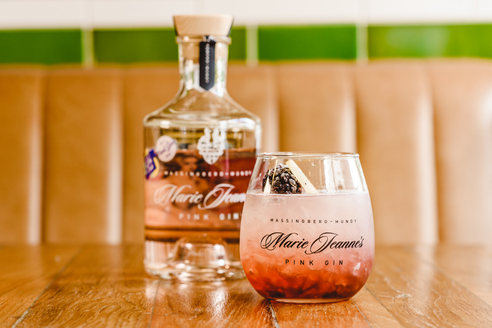 Marie Jeanne's Cocktail in a glass