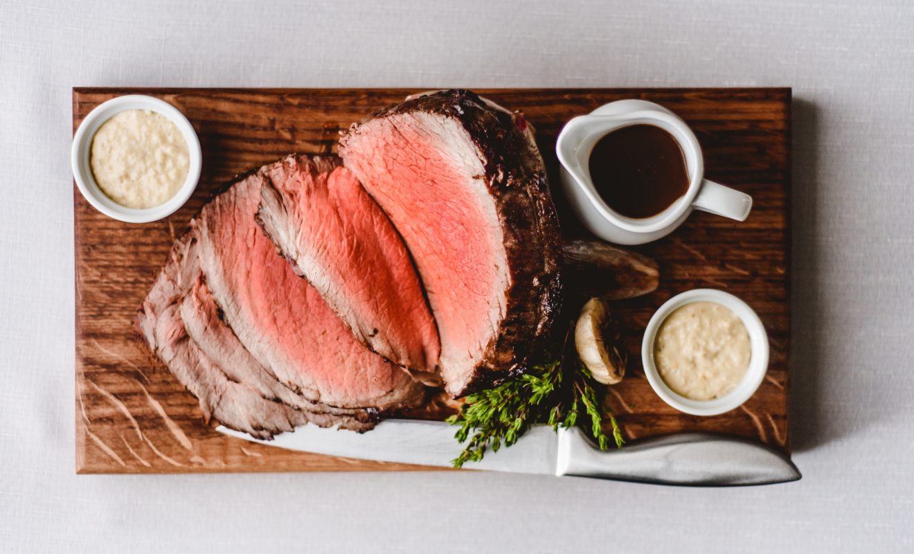 Roast beef and Yorkshire puddings are the perfect match