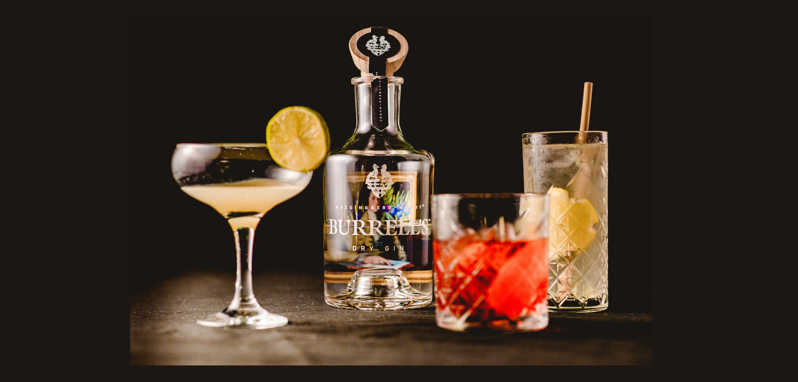 Burrell's Dry Gin and Cocktails