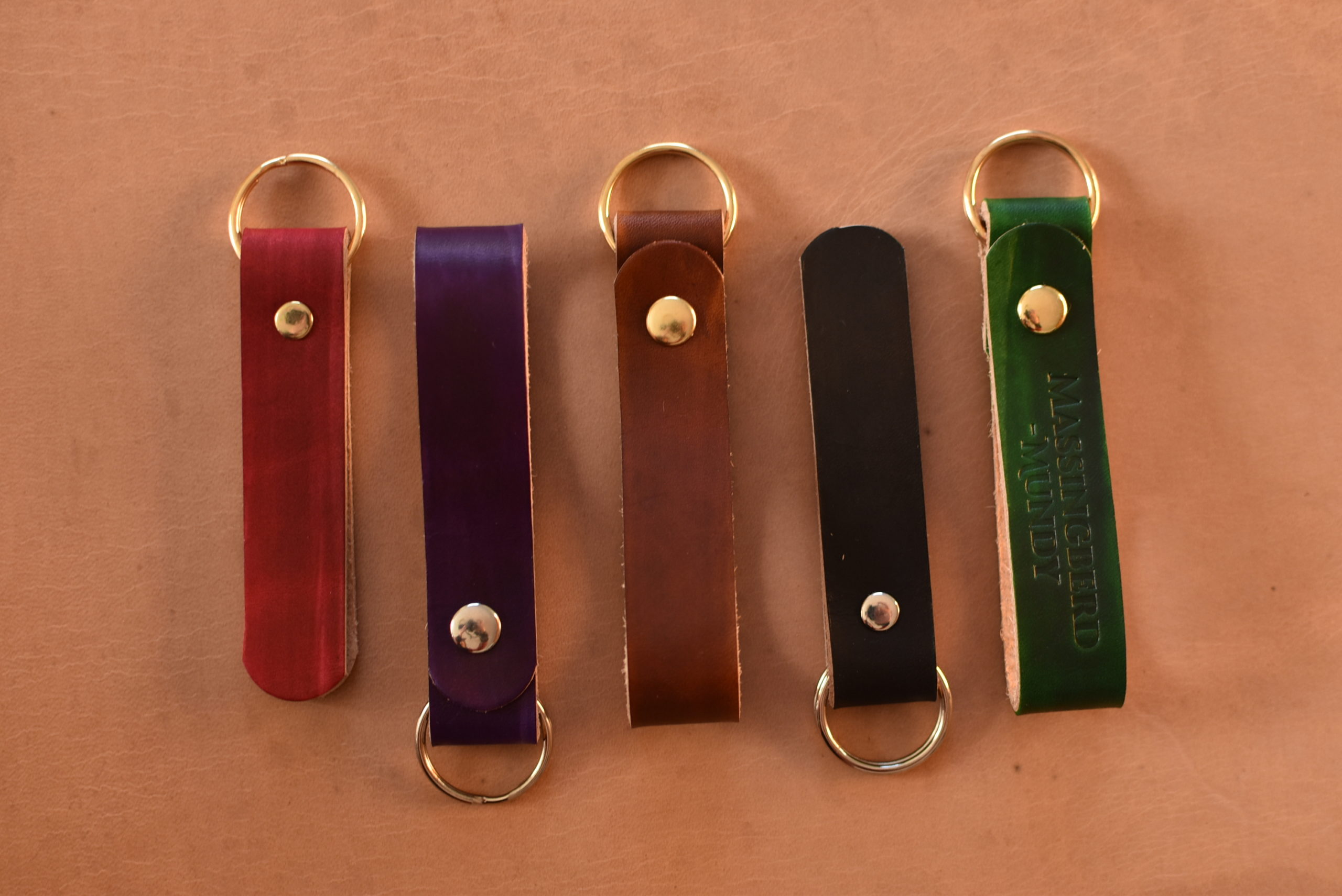 Branded Leather Key Fobs | PU Key Fobs | Total Merchandise