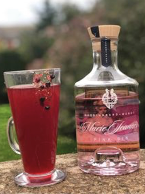 MJ's Hot Bramble Gin Cocktail