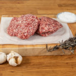 Mince On Wooden Board