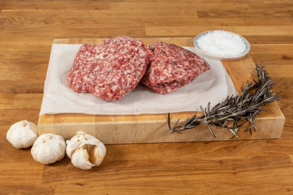 Mince On Wooden Board