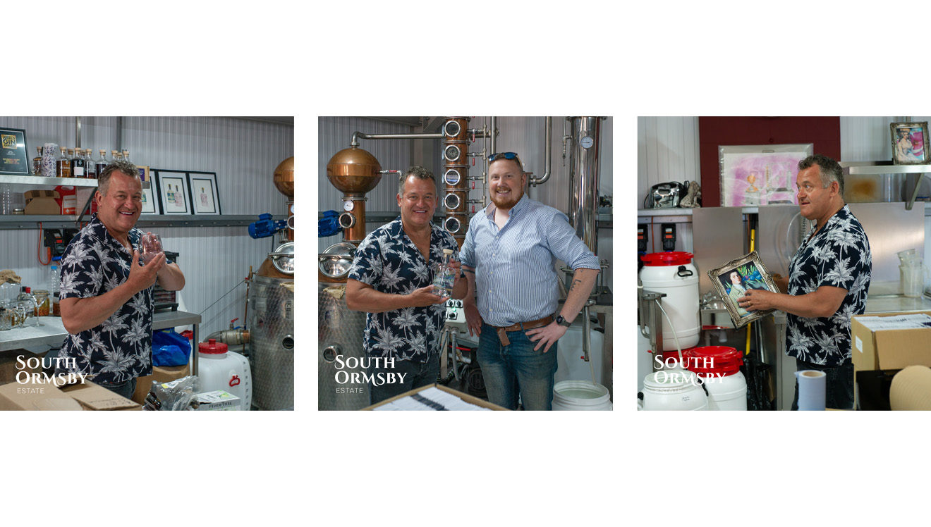 Paul Burrell's visit to the distillery