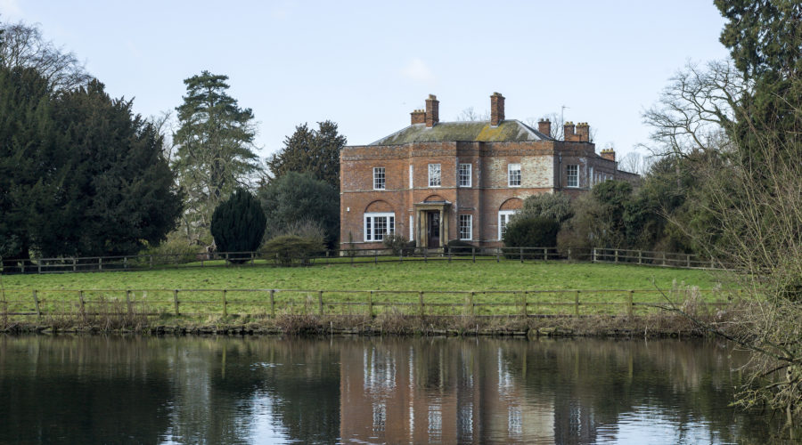 South Ormsby Hall in the Lincolnshire Wolds