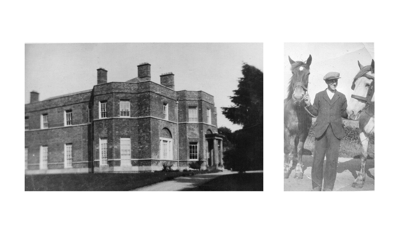 Black and white image of the South Ormsby Estate