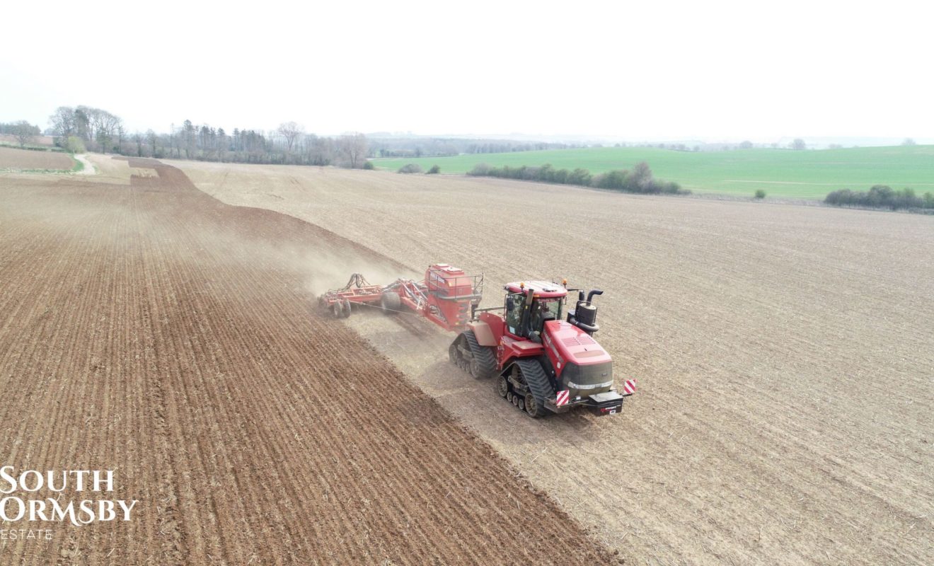 Tractor On Field