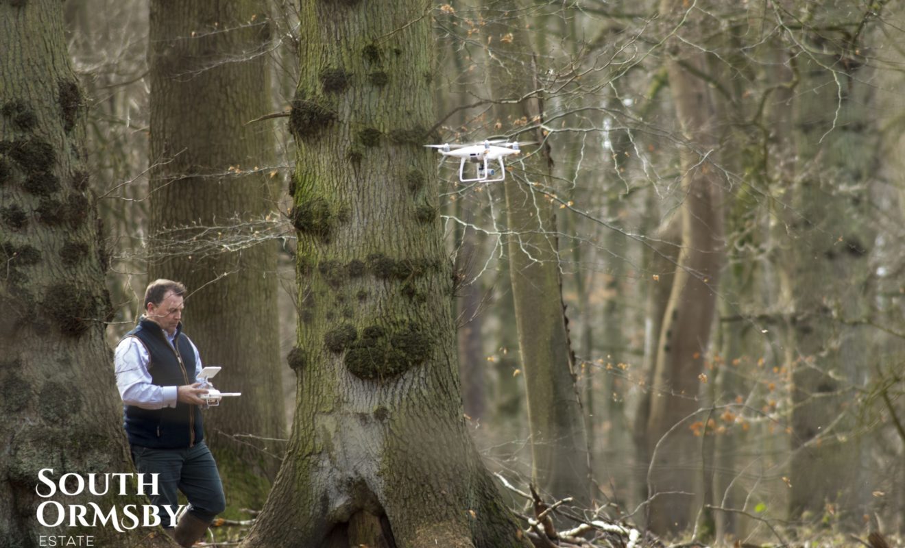 Man Using Drone