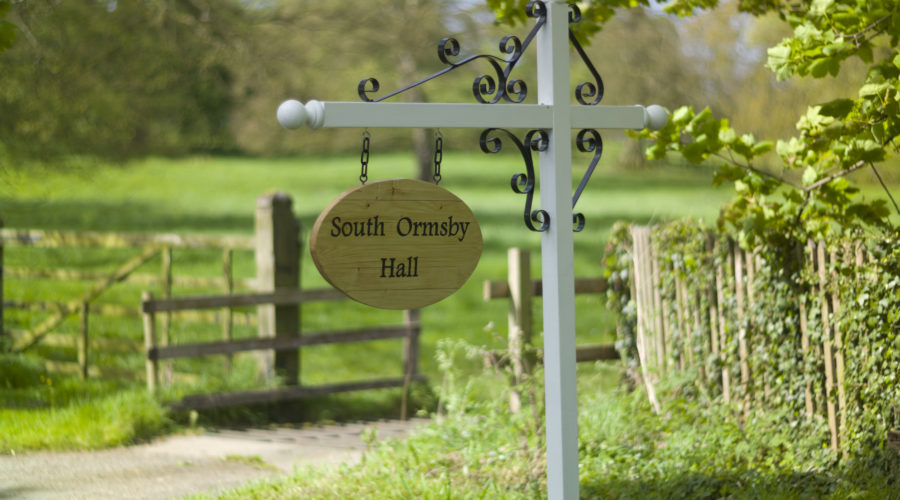 South Ormsby Estate Sign
