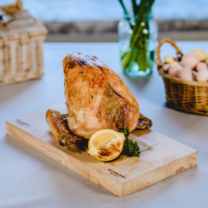 Turkey Crown On Easter Table