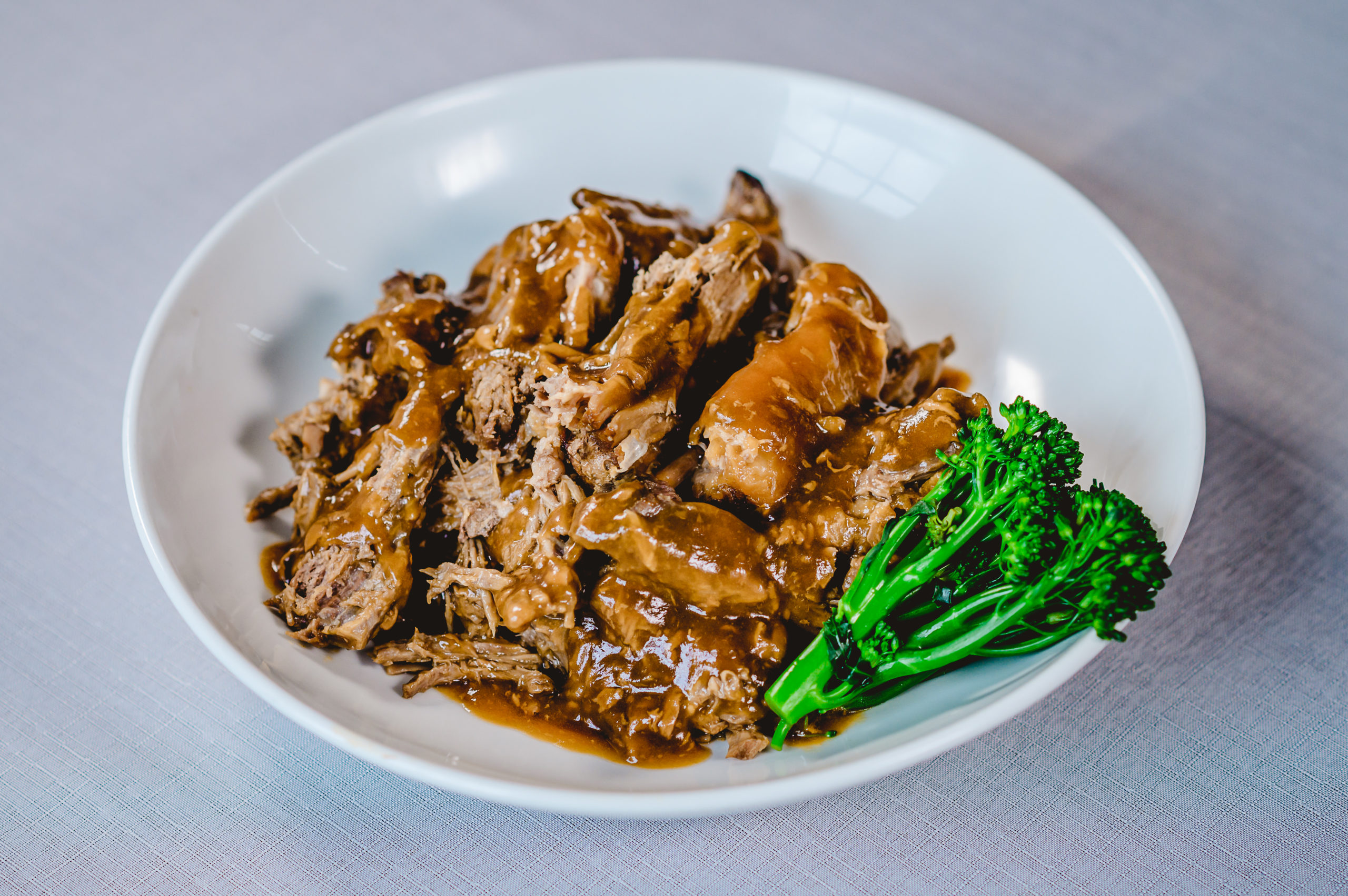 Pulled Lincoln Red Beef 